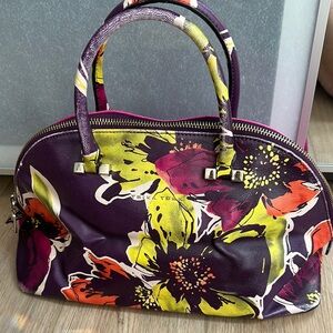 Trina Turk floral dome satchel 🌸
